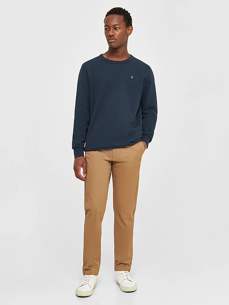 Knowledge Cotton Apparel Erik Sweater Blue XXL 2